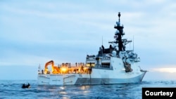 美國海岸警衛隊“斯特拉頓號”（USCGC Stratton）國家安全巡邏艇。（美國海警隊資料照片）
