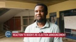 Nigerians React to Biden's Re-Election Bid