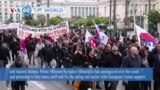 VOA60 World - Greek police clash with protestors during protest over deadly train crash