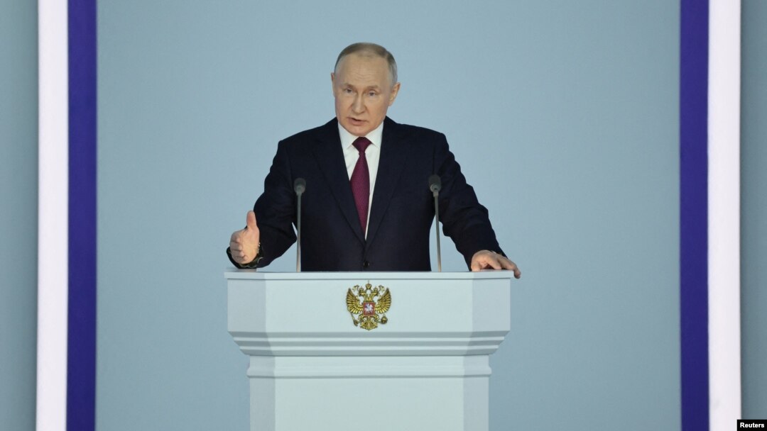 Obraćanje Vladimira Putina u Federalnoj skupštini Rusije, februar 2023.