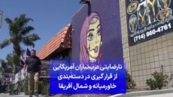 نارضایتی عرب‌تباران آمریکایی از قرار گیری در دسته‌بندی خاورمیانه و شمال آفریقا