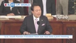 VOA60 World - South Korean President addresses joint meeting of Congress