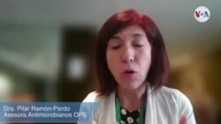 Alerta sanitaria por hongo resistente -Dra, Pilar Ramón Pardo- expecta OPS