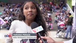 Niños migrantes venezolanos en Bogotá visitan por primera vez un parque de diversiones