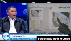 Deputi Bidang Meteorologi, Badan Meteorologi, Klimatologi dan Geofisika (BMKG), Guswanto (Tangkapan Layar YouTube/FMB9ID_IKP)