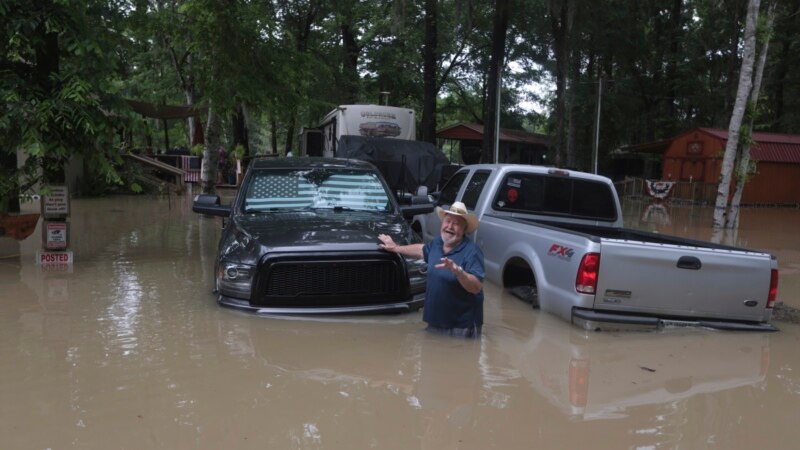 More storms move through Houston area; hundreds already rescued from floodwaters...