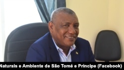 Adelino Cardoso, ministro das Infraestruturas, Recursos Naturais e Ambiente, São Tomé e Príncipe, 24 dezembro 2022