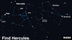 You can find Corona Borealis between the constellations Hercules and Bootes using this star map by NASA