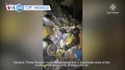 VOA60 World - Ukrainian officials say deadly Russian missile attack hits Chernihiv