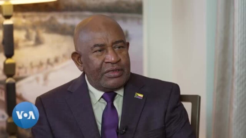 Azali Assoumani, président des Comores et président en exercice de l'union Africaine
