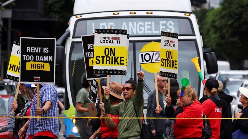 Thousands of hotel workers to rally in 18 cities ahead of contract negotiations 