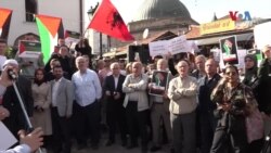 Протести за поддршка на Палестина во Скопје