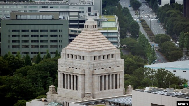 일본 도쿄 시내에 있는 의사당 (자료사진)