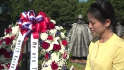 탈북 청년, 한국전 참전용사 기념공원 참배∙∙∙“자유의 가치 북한에 알릴 것”