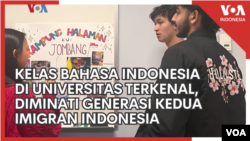 Kelas Bahasa Indonesia di Universitas Terkenal Diminati Generasi Kedua Imigran Indonesia