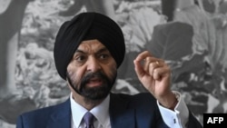 Ajay Banga en una foto tomada el 8 de marzo de 2023 cuando era candidato para dirigir el Banco Mundial y concede una entrevista en Nairobi, Kenia.