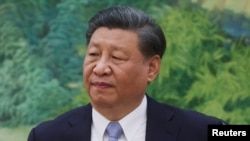 中国领导人习近平与美国国务卿布林肯在北京人大会堂举行会谈。（2023年6月19日）