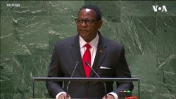 Malawi President Lazarus Chakwera Addresses 78th UNGA