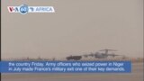 VOA60 Africa - Last French troops left Niger