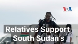 Relatives Support South Sudan’s Basketball Players