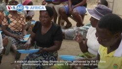 VOA60 Africa - Zimbabwe: Severe droughts leaves 7.6 million in need of aid