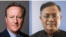 যুক্তরাজ্যের পররাষ্ট্র, কমনওয়েলথ ও উন্নয়নবিষয়ক মন্ত্রী ডেভিড ক্যামেরন এবং বাংলাদেশের নতুন পররাষ্ট্রমন্ত্রী হাছান মাহমুদ।