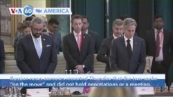 VOA60 America - Blinken, Lavrov Meet Briefly at G20 in India