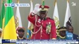 Jeneraki Nguema Wahiritse Ubutegetsi muri Gabon Yarahiriye kuba Perezida w'Inzibacyuho