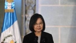 台灣總統蔡英文結束對危地馬拉的訪問 前往伯利茲