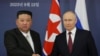 دیدار ولادیمیر پوتین، رئیس جمهوری روسیه، با کیم جونگ اون، رهبر کره شمالی. آرشیو