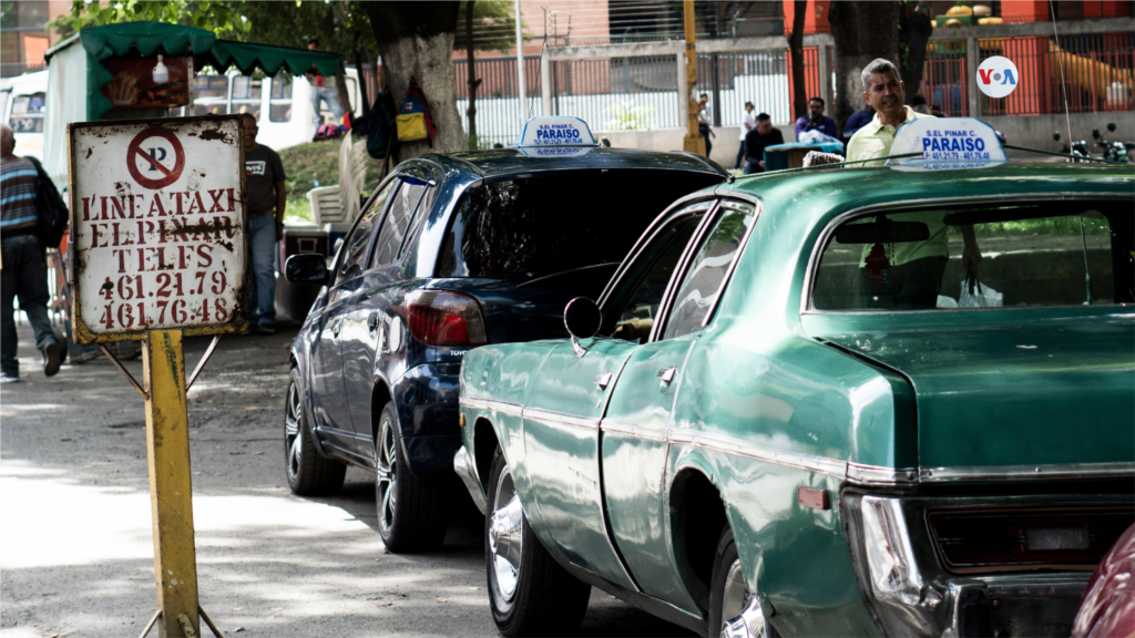 El sector de taxistas en Venezuela aún no idea formas de reclamo para que ser tomados en cuenta y recibir apoyo del estado.