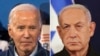 Kombinasi foto yang menunjukkan Presiden AS Joe Biden (kiri) dan Perdana Menteri Israel Benjamin Netanyahu. (Foto: AP)
