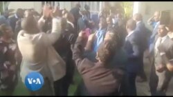 Angry CCC MPs Singing After Expulsion of Colleagues from House of Assembly