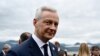 Menteri Ekonomi dan Keuangan Prancis Bruno Le Maire menghadiri pertemuan Menteri Keuangan G7 di Stresa, 24 Mei 2024. (GABRIEL BOUYS / AFP)