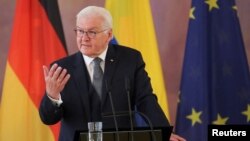 Rais wa Ujerumani Frank-Walter Steinmeier. Picha na REUTERS/Nadja Wohlleben/File Photo