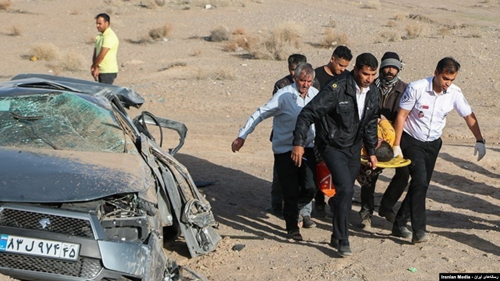 تصادف مرگبار در ایران Fatal Car Accident in Iran 