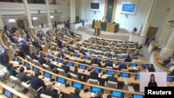  Заседание парламента Грузии (архивное фото)