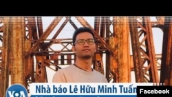 Nhà báo độc lập Lê Hữu Minh Tuấn.