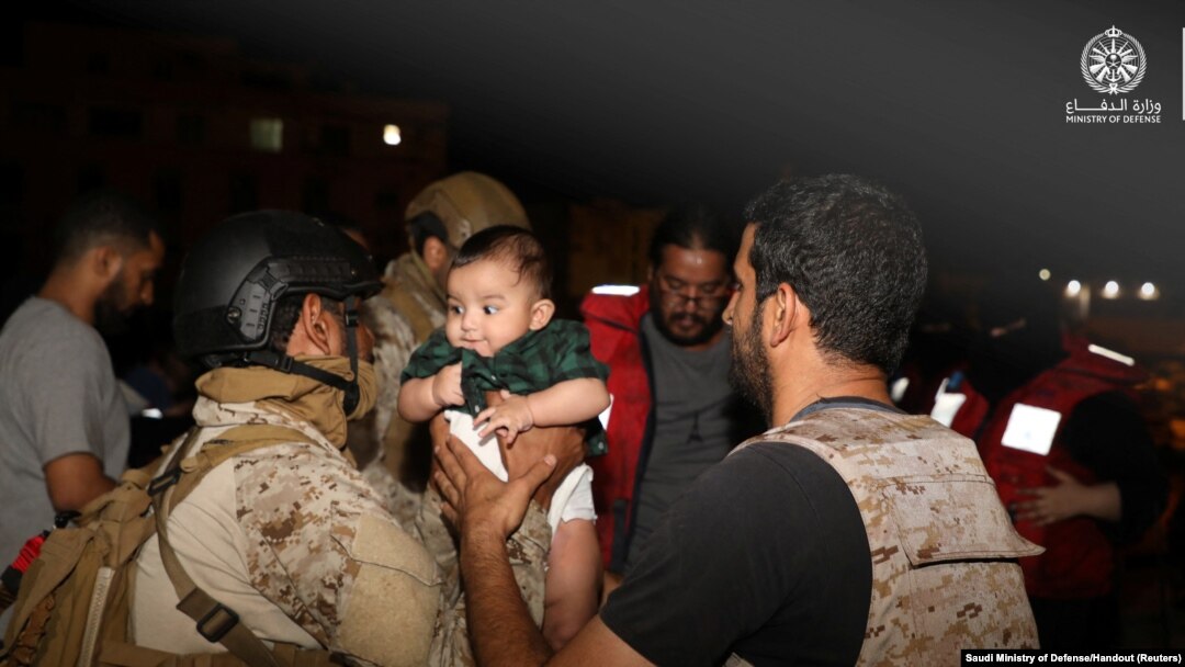 Saudijske snage evakuišu svoje državljane iz Sudana (Foto: Saudi Ministry of Defense/Handout via REUTERS)