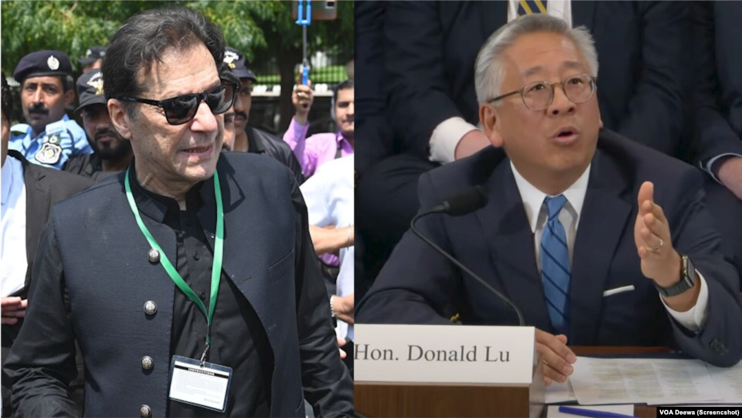 Imran khan Donald Lu