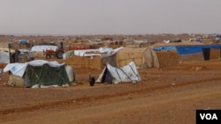 (FILE) Rukban Camp in eastern Syria