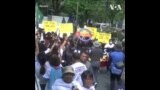 菲律宾民众集会 敦促中国停止“骚扰”行为