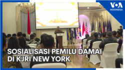 Sosialisasi Pemilu Damai di KJRI New York
