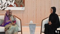 প্রধানমন্ত্রী শেখ হাসিনার সঙ্গে সাক্ষাৎ করেছেন কাতার ফাউন্ডেশন-এর সহ-প্রতিষ্ঠাতা ও চেয়ারপারসন শেখা মোজা বিনতে নাসের। 