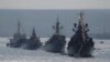 Корабли Черноморского флота России (архивное фото)