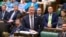 FILE - British Deputy Prime Minister Oliver Dowden speaks during the Prime Minister's Questions at the House of Commons in London, Britain, July 12, 2023. 