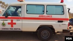 Ambulance at Cowdray Park Health Center