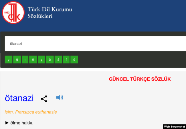 Teklifte “itlaf” veya “uyutma” gibi kavramlar yerine “ötenazi” kavramı kullanldı.