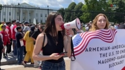 «Մենք չենք կարող մոռանալ նրանց». հայ ուսանողները Սպիտակ տան դիմաց են՝ բարձրաձայնելու ԼՂ շրջափակման հարցը