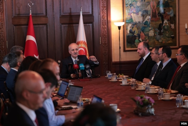 Kurtulmuş, "Türkiye NATO’da yükümlülüklerini en iyi yerine getiren ülkelerden birisi; ilişkilerimizi devam ettireceğiz” dedi.